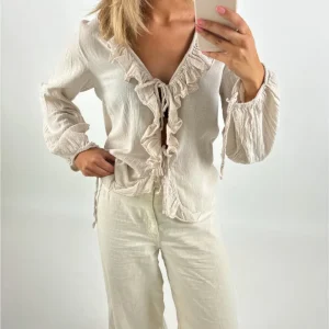 ALANI blus, beige