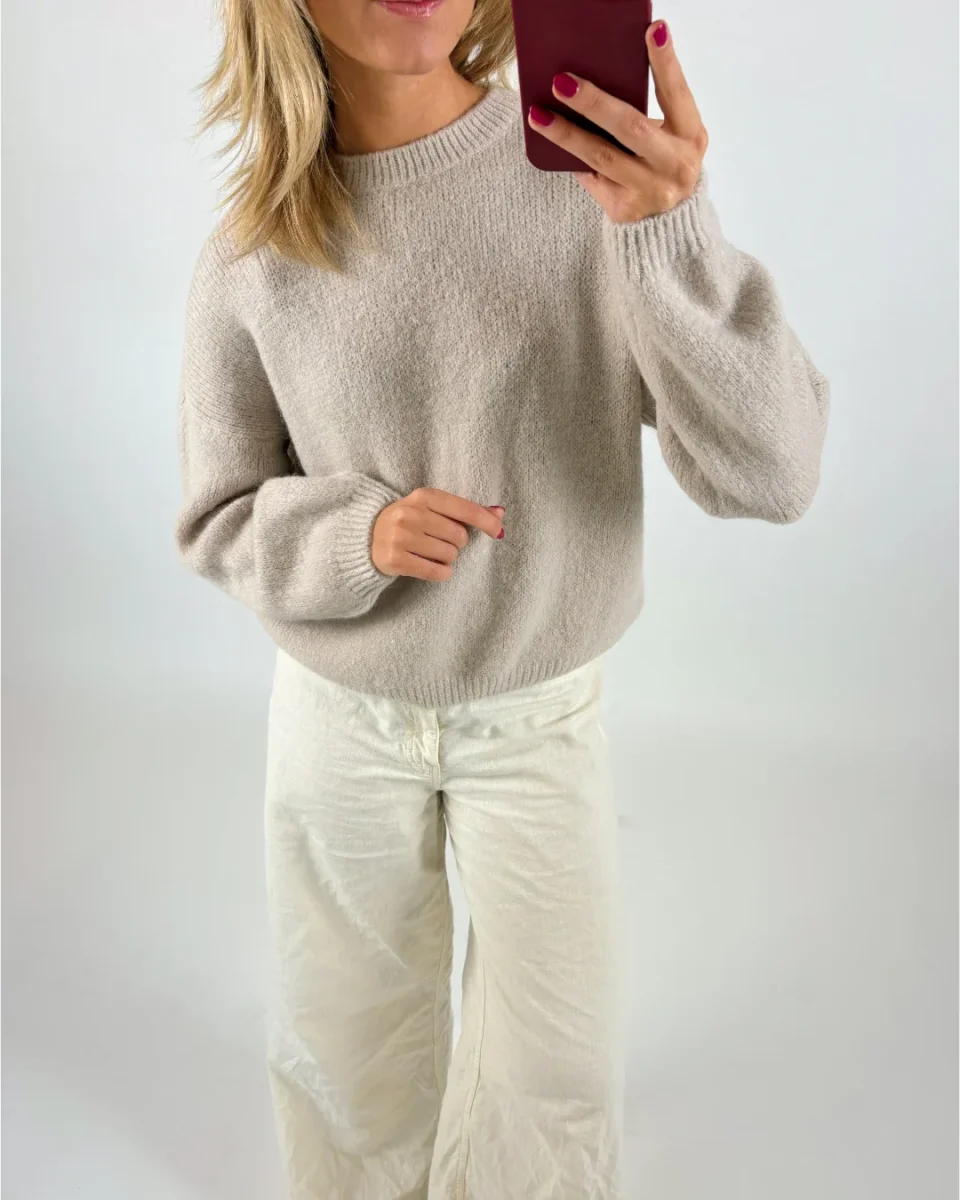 AMIRAH sticka, beige