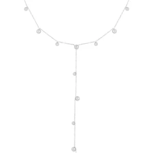 DELANEY halsband, silverfärgad