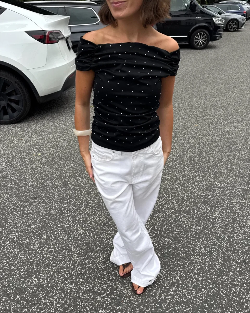 REYA topp, svart - Bild 2