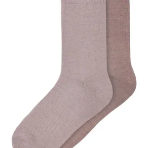 Strumpor Merinoull Wak Tunn 2-Pack Rosa/Lila