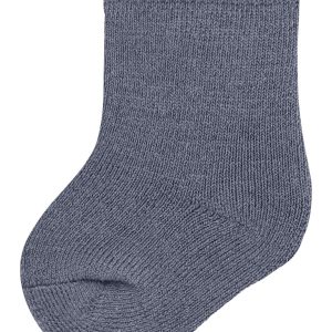 Strumpa Merinoull Waksi Tjock Blå