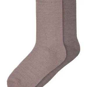 Strumpor Merinoull Wak Tunn 2-Pack Lila/Rosa