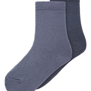 Strumpor Merinoull Viskos Wakta Tunn 2-Pack Blå