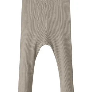 Byxa/Legging Kab NB Ribbad Enfärgad Beige