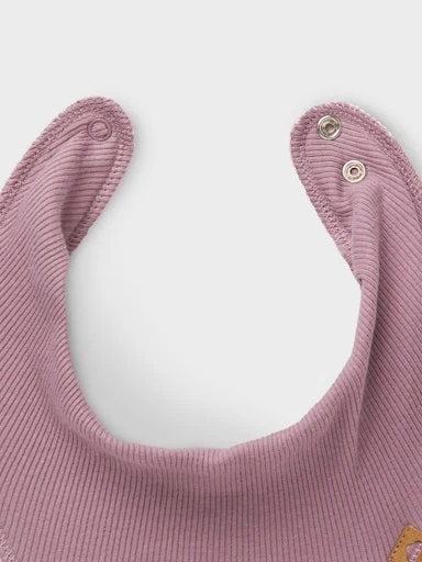 Dregglis Ribbad Yvettetimian Scarf Bib Lila - Bild 3