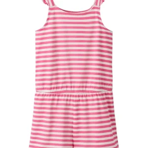 Byxdress Jill Randig Röd/Vit