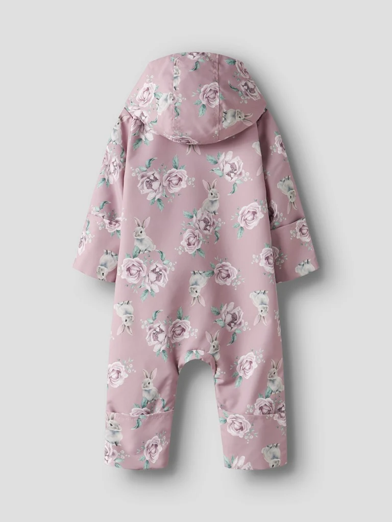 Vindoverall Maxi Mönstrad Rosa - Bild 5