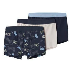 Kalsonger Boxer 3-Pack Game  Blå/Beige/Blå