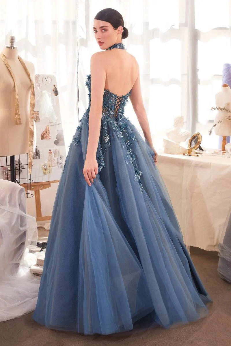 Strapless Sweetheart Neckline A-Line Gown by Andrea and Leo A1399 - Special Occasion/Curves - Bild 3