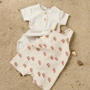 Body Jano Kortärmad Knappar Beige